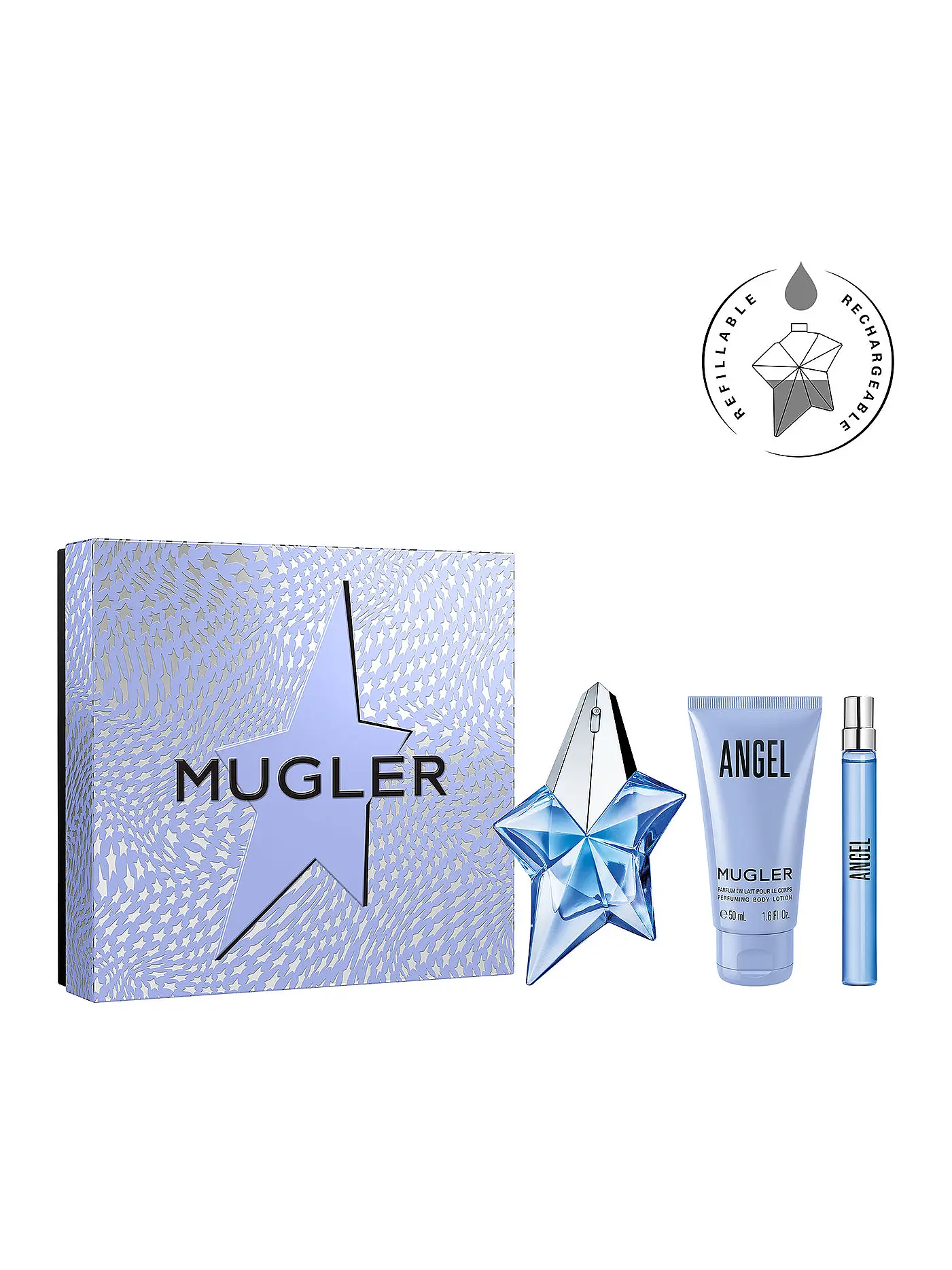 MUGLER | Angel Eau de Parfum Set 25ml / 50ml / 10ml | 